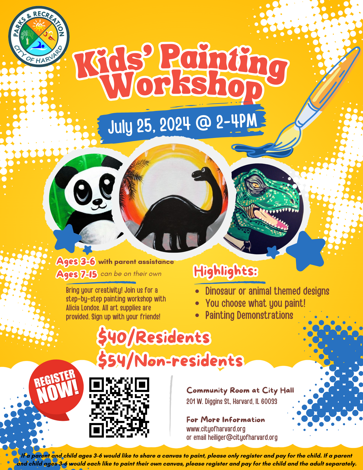 Kids Painting Workshop-July