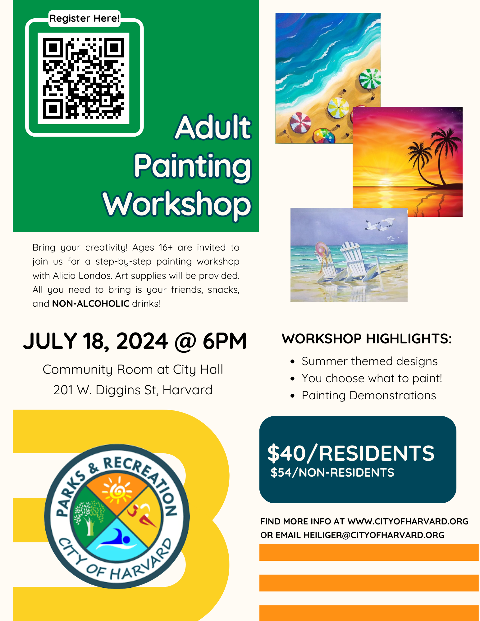 Adult Painting-July